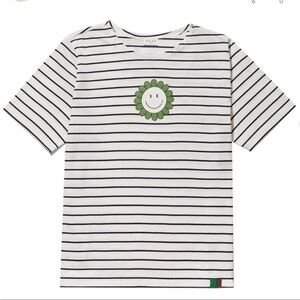 NWT Kule sunflower striped tee
